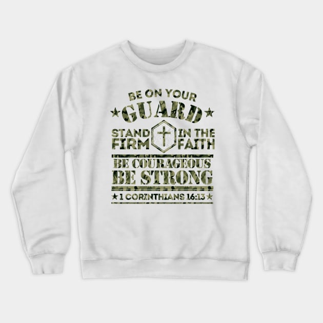 Stand Firm Crewneck Sweatshirt by jayennecuaart